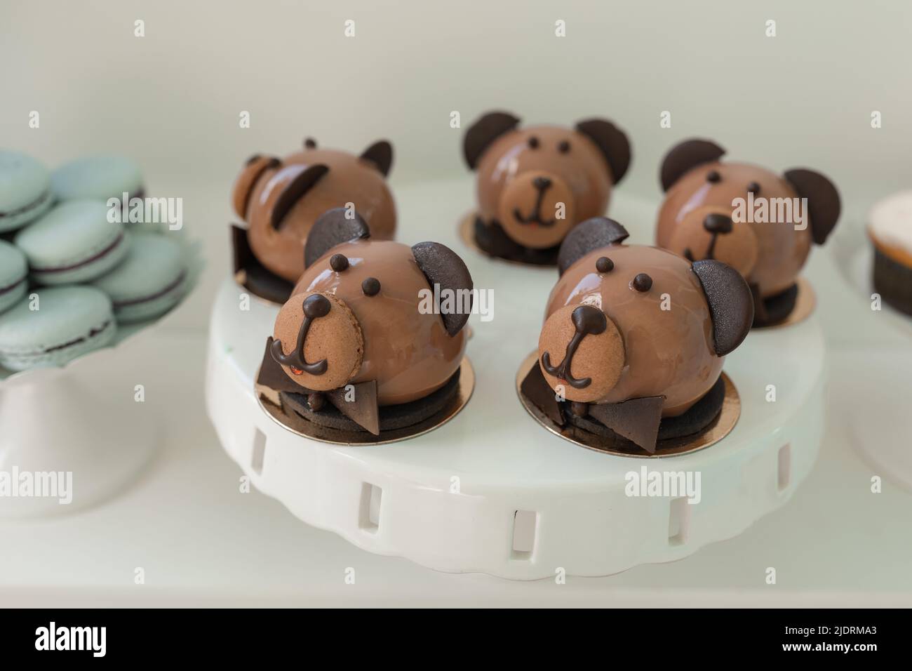 How The Bear's Chocolate Cake Was Created