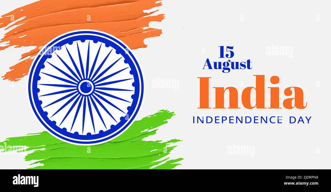 Happy Independence Day Of India Background August 15 Stock Vector happy-independence-day-of-india-background-august-15-stock-vector
