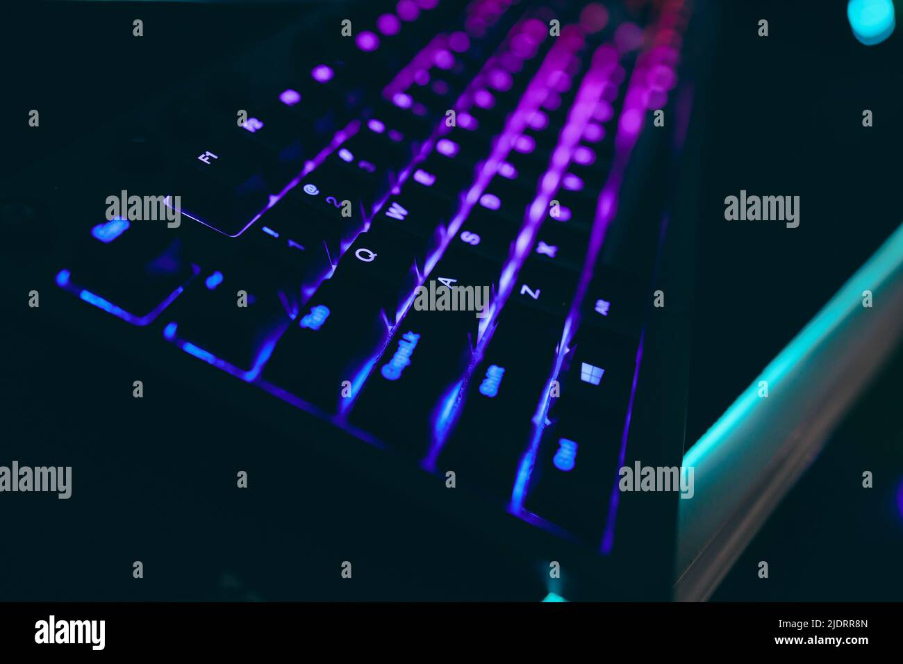 Close up shot mechanical keyboard hi-res stock photography and images ...