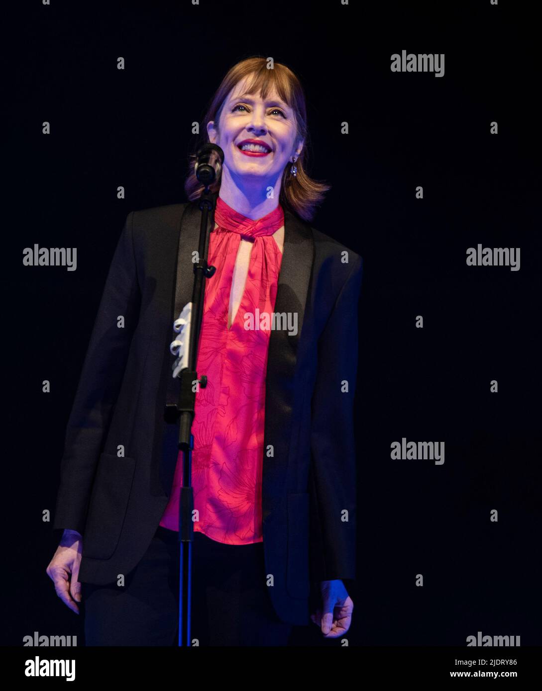 Suzanne Vaga at the Philharmonic Hall, Liverpool Stock Photo