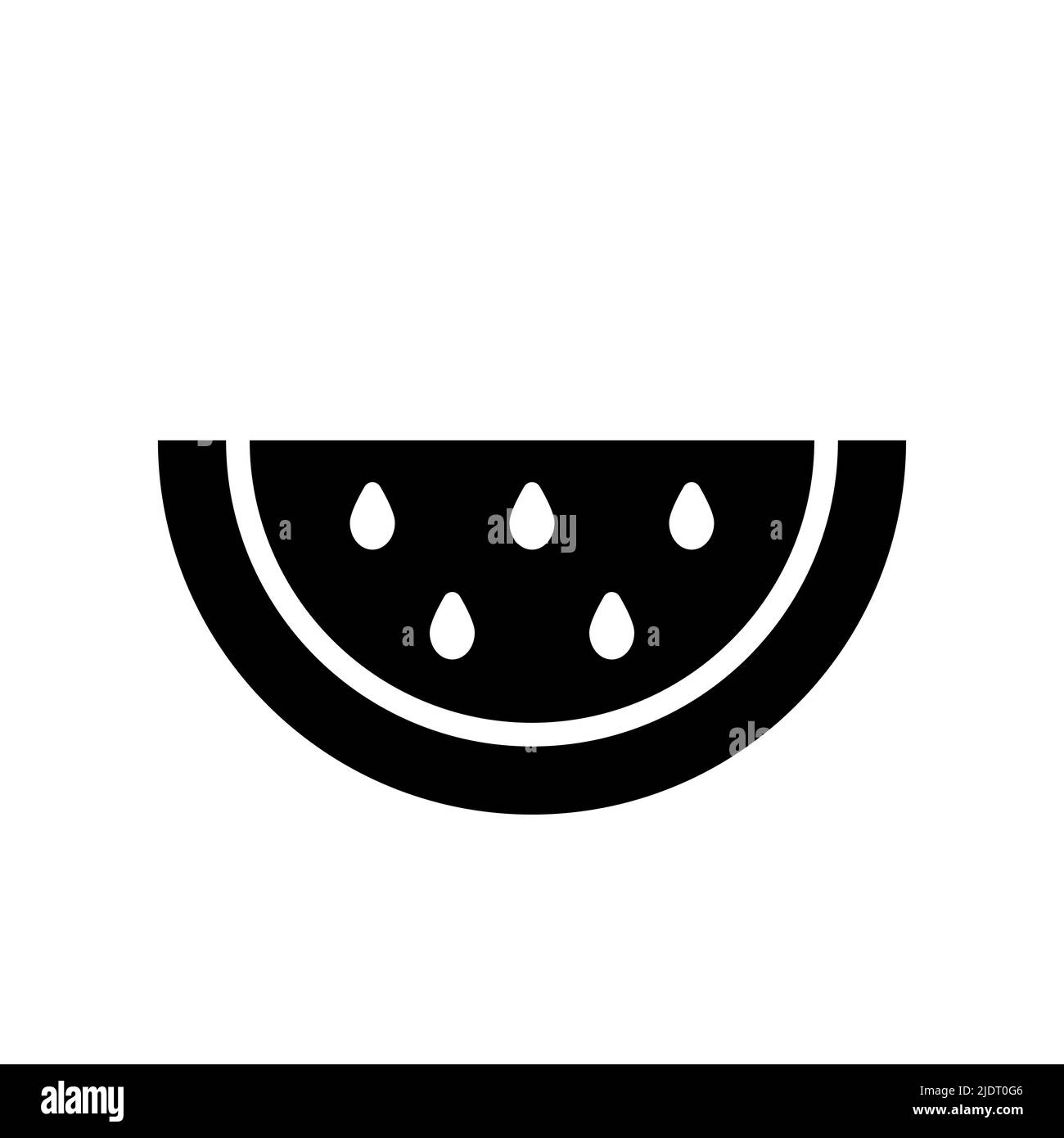 Sweet watermelon isolated on white Black and White Stock Photos ...