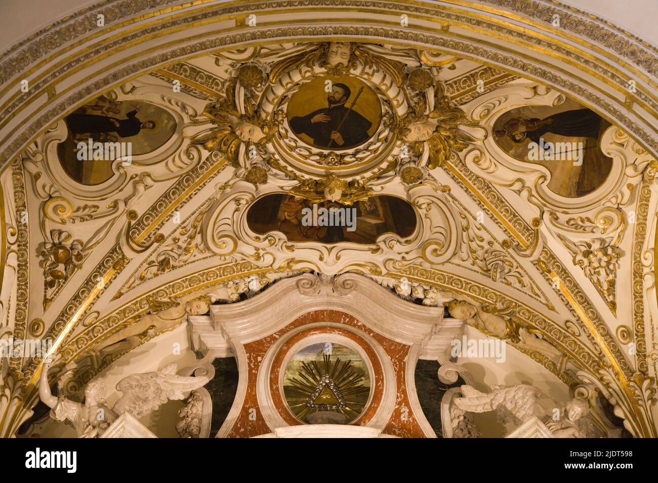 Austria, Styria, Graz, Dom, Cathedral, interior, Stock Photo