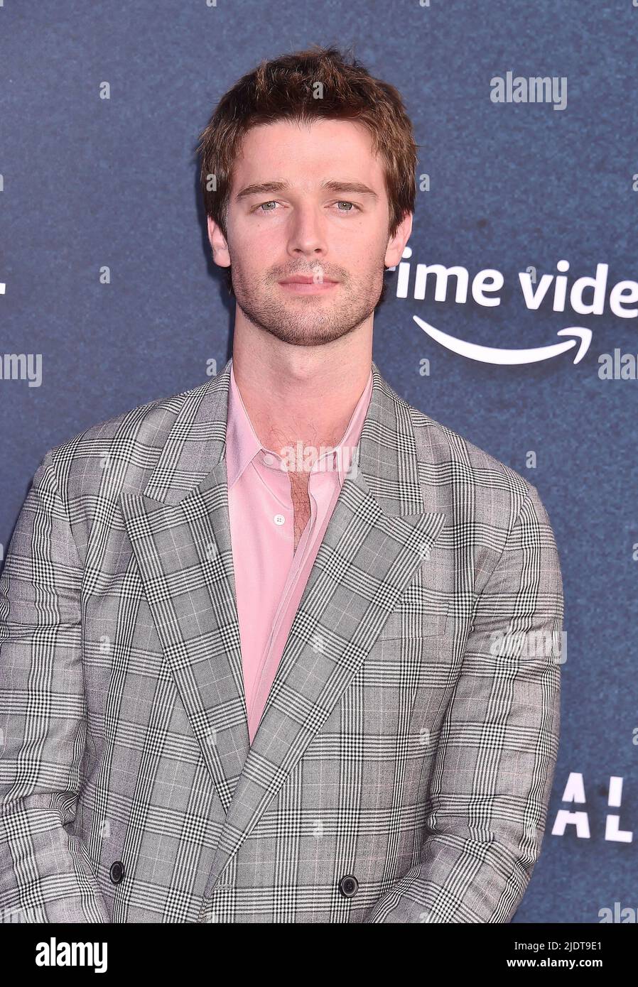LOS ANGELES, CA JUNE 22 Patrick Schwarzenegger attends "The Terminal