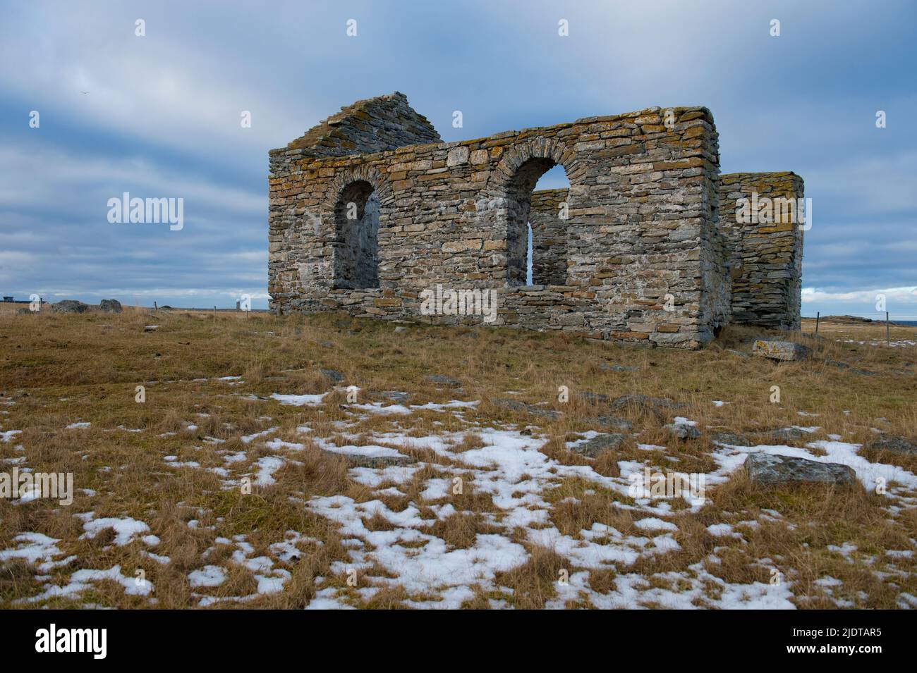 Old church ruins at the island of Röst, Lofoten, Norway Stock Photo - Alamy