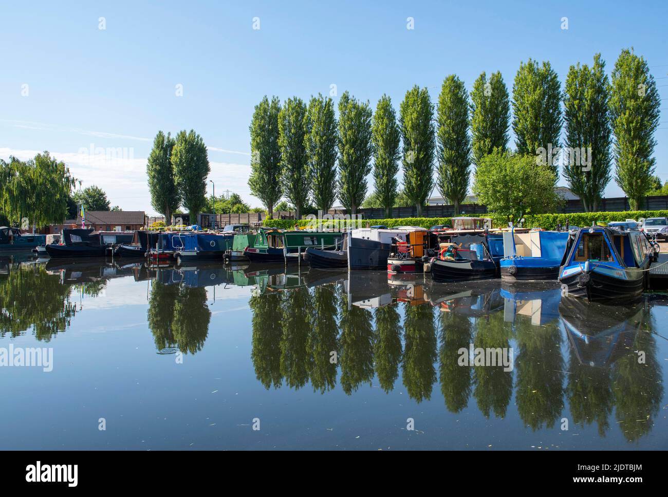 Castle Marina on a sunny summer day, Nottingham Nottinghamshire England