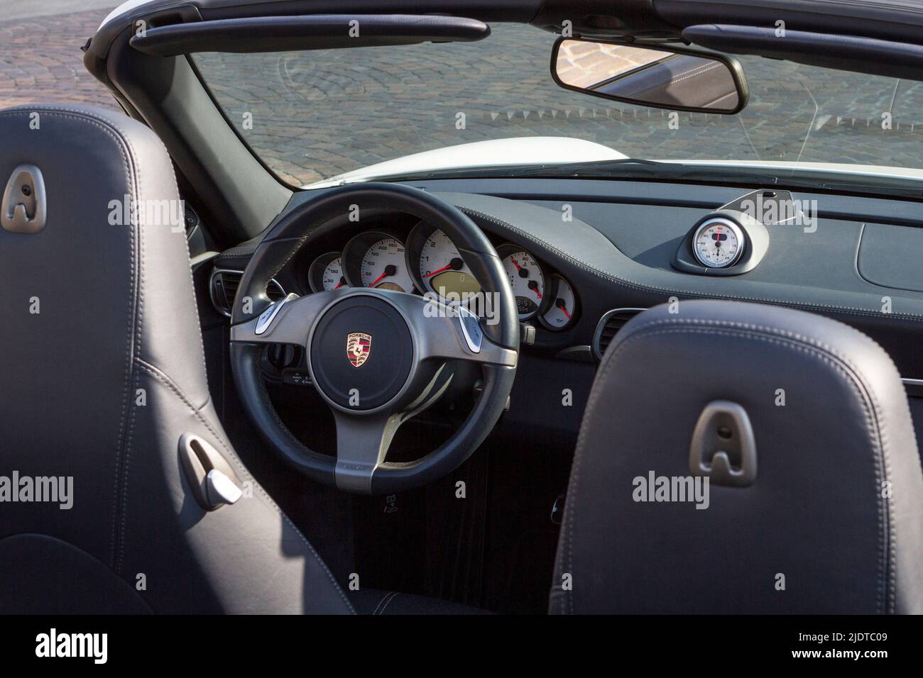 Porsche Carrera S Stock Photo