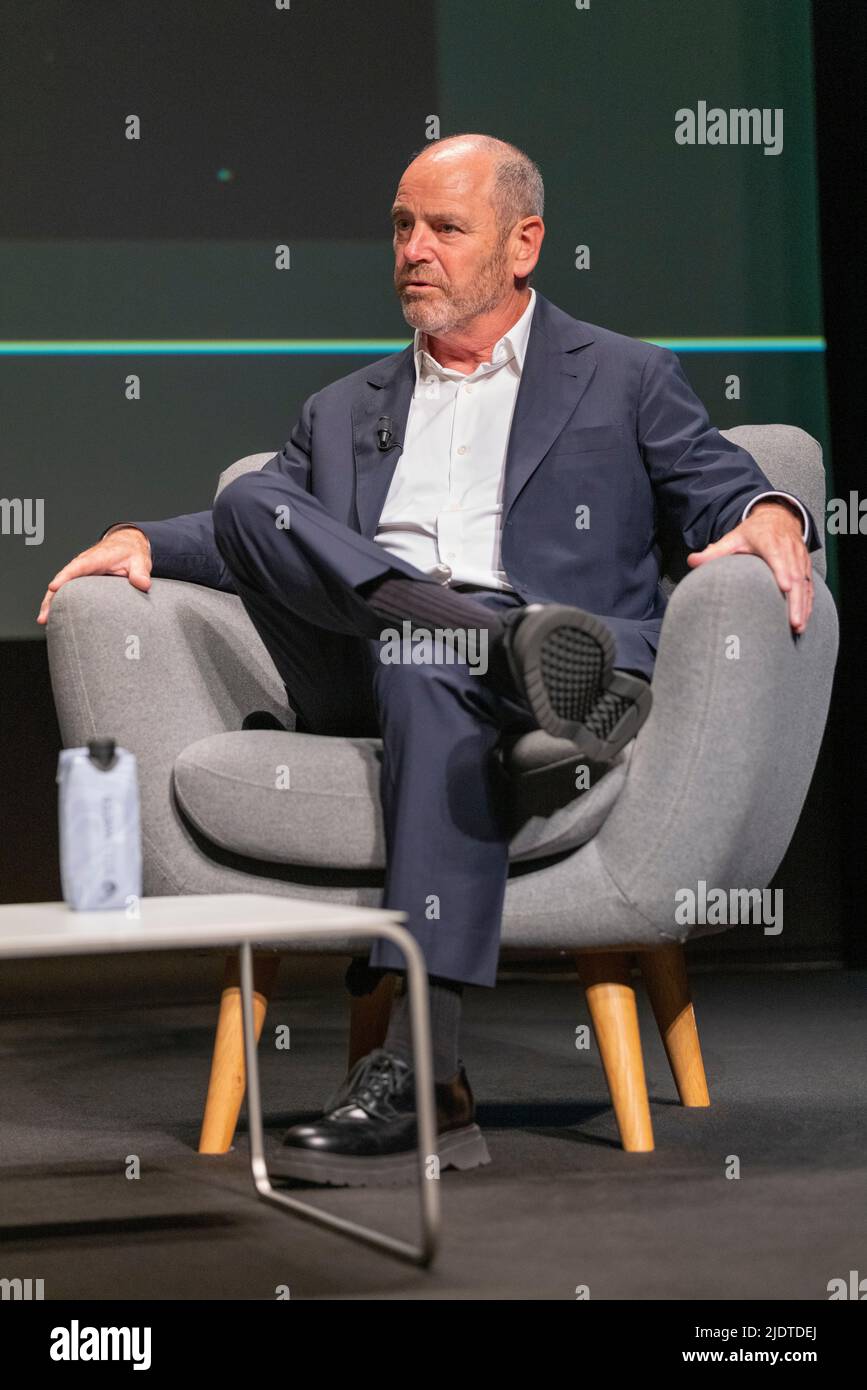 Cannes, France, 23 June 2022, David Stapf (President CBS Studios) attended Long-term Creative Effectiveness - Building Fandoms With the Star Trek Franchise at Cannes Lions Festival - International Festival of Creativity © ifnm press / Alamy Live Stock Photo