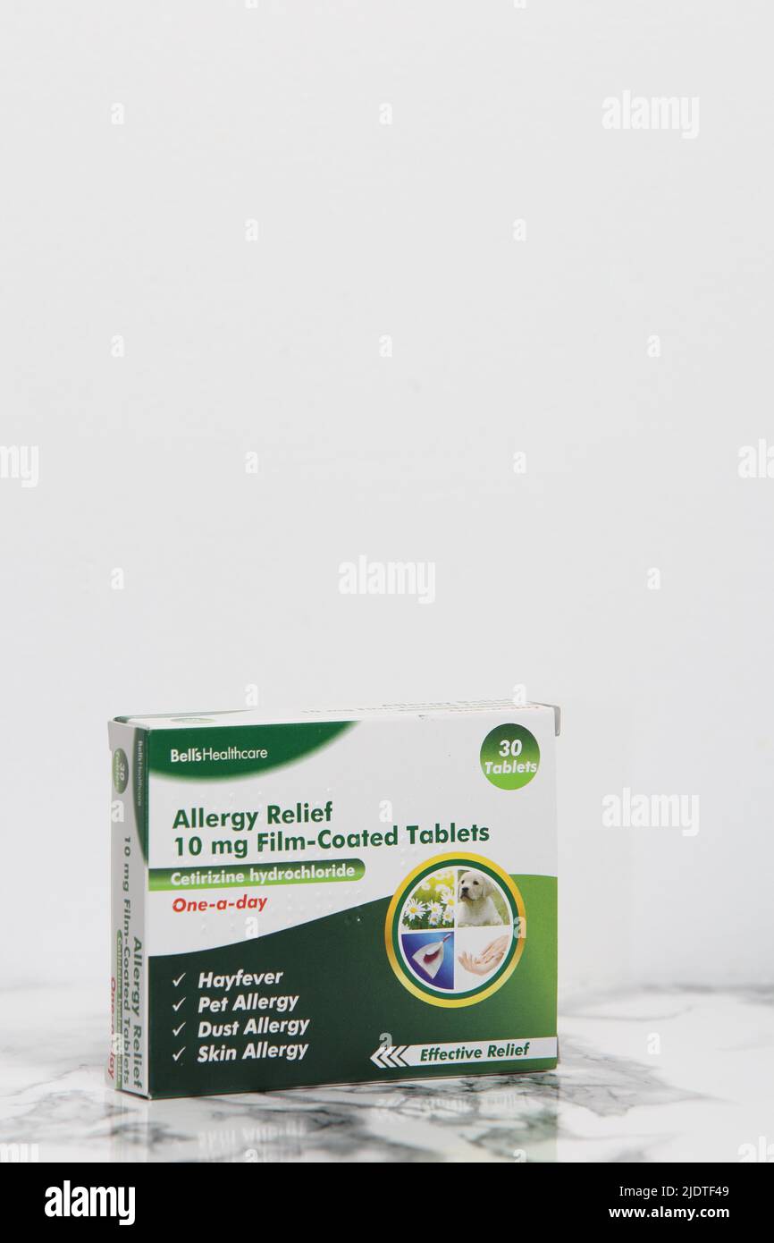 Bell's Healthcare Allergy Tablets Stock Photo Alamy
