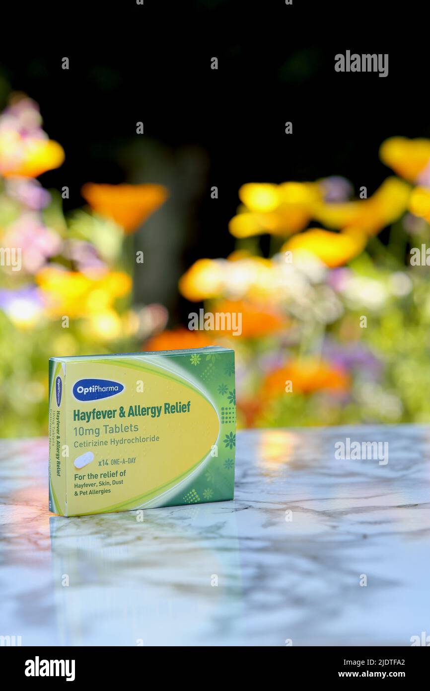 Hayfever and Allergy Relief Stock Photo - Alamy