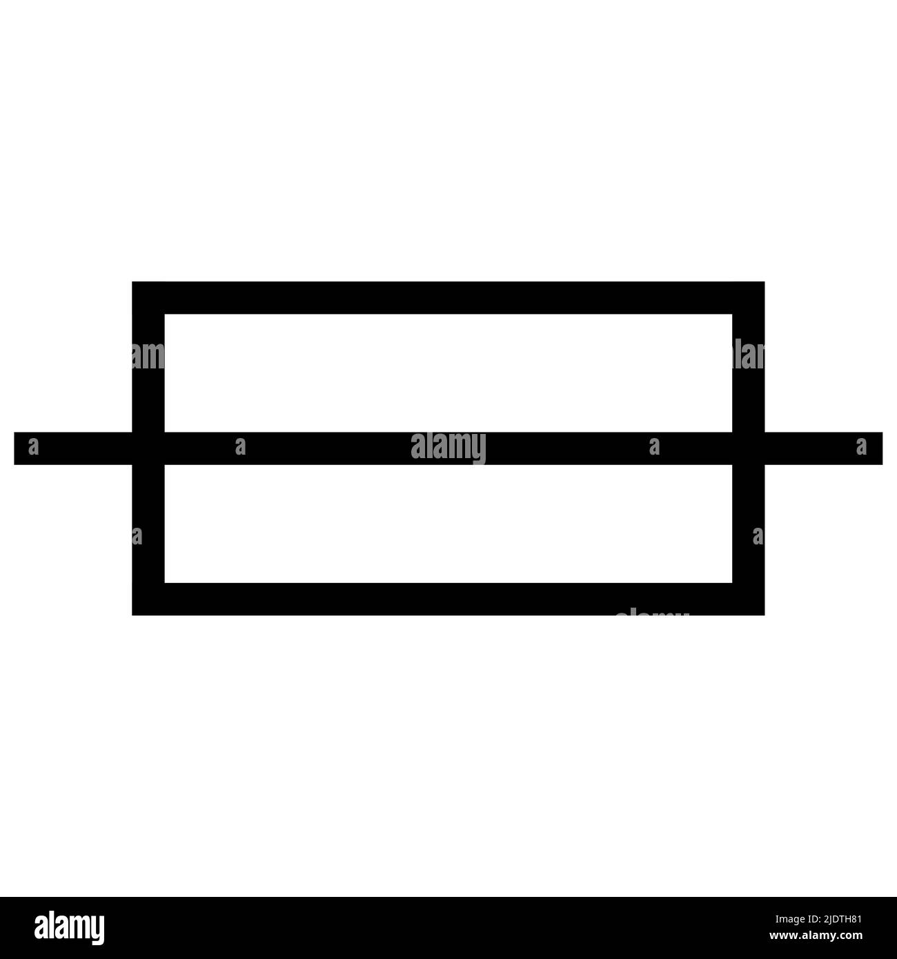 Caution Fuse Symbol Sign On White Background Stock Vector
