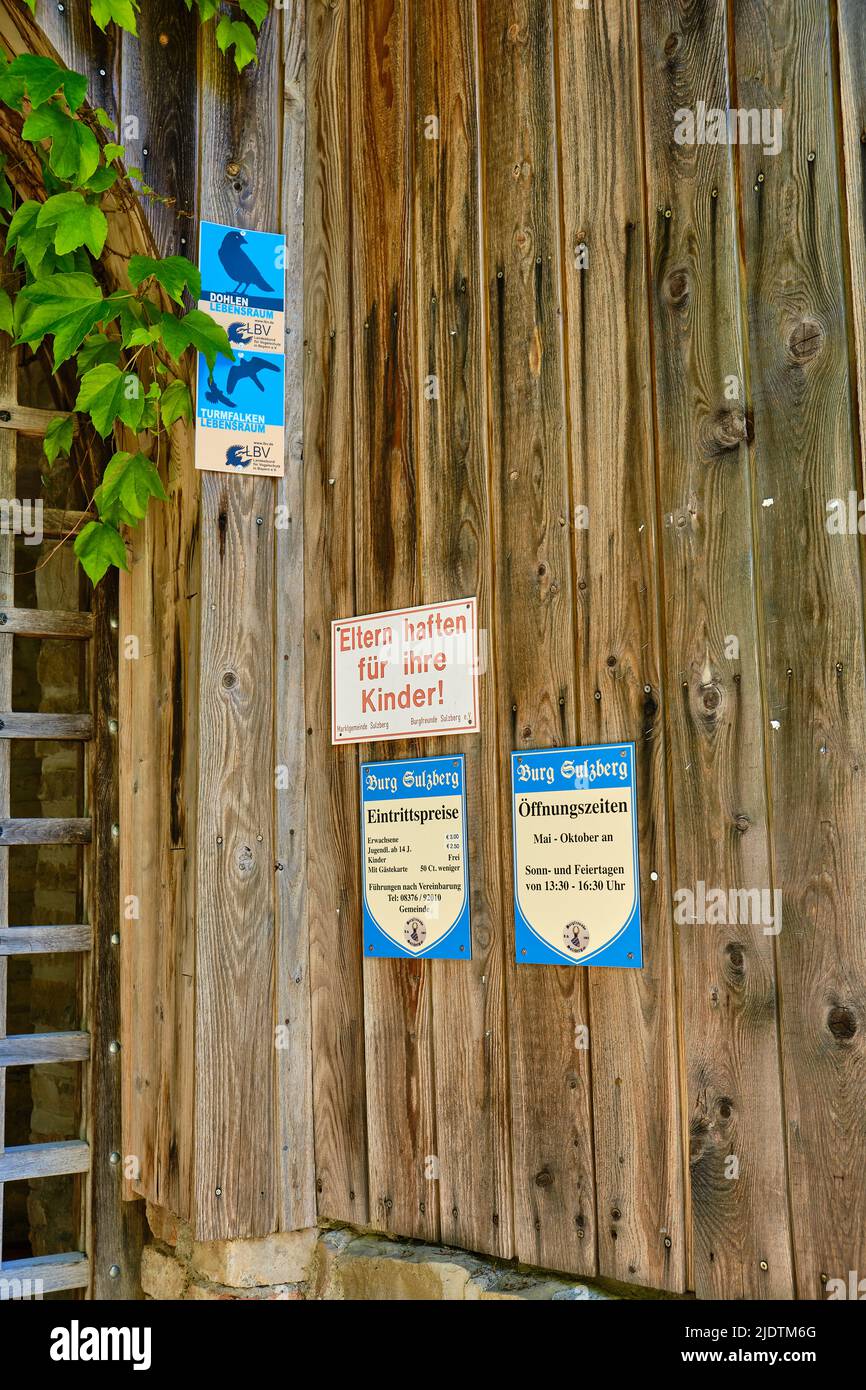 Entrance to the medieval castle ruins hires stock photography and