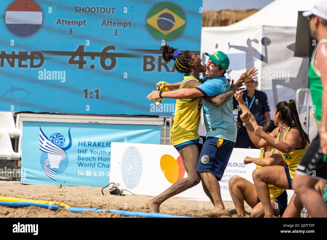 Heraklio(GR), 23/06/2022 - Beach Handball / World Champinships ...