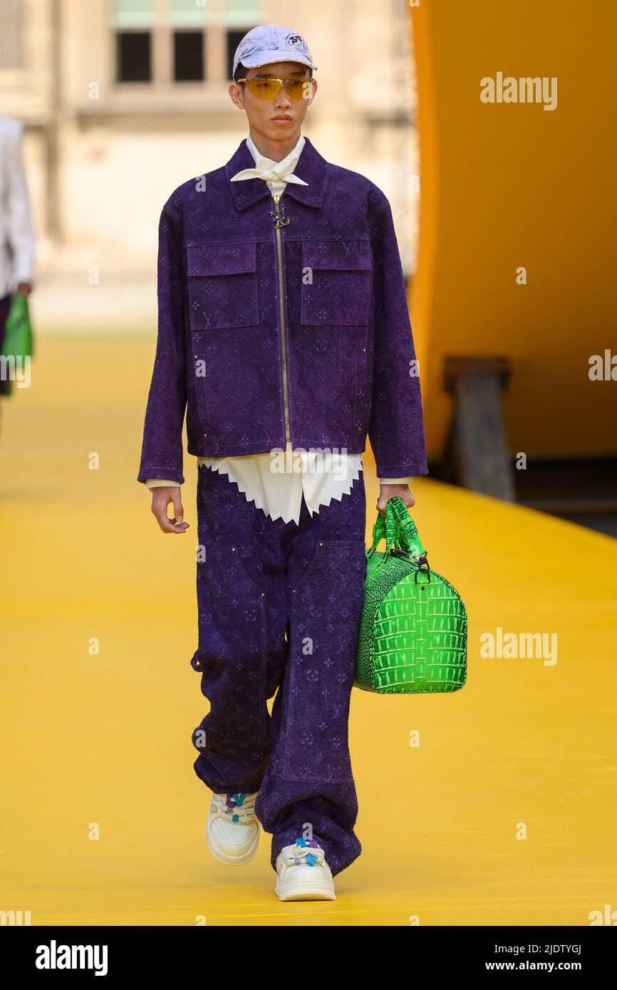 Louis Vuitton spring summer 23 menswear at Paris Mens Fashion Week