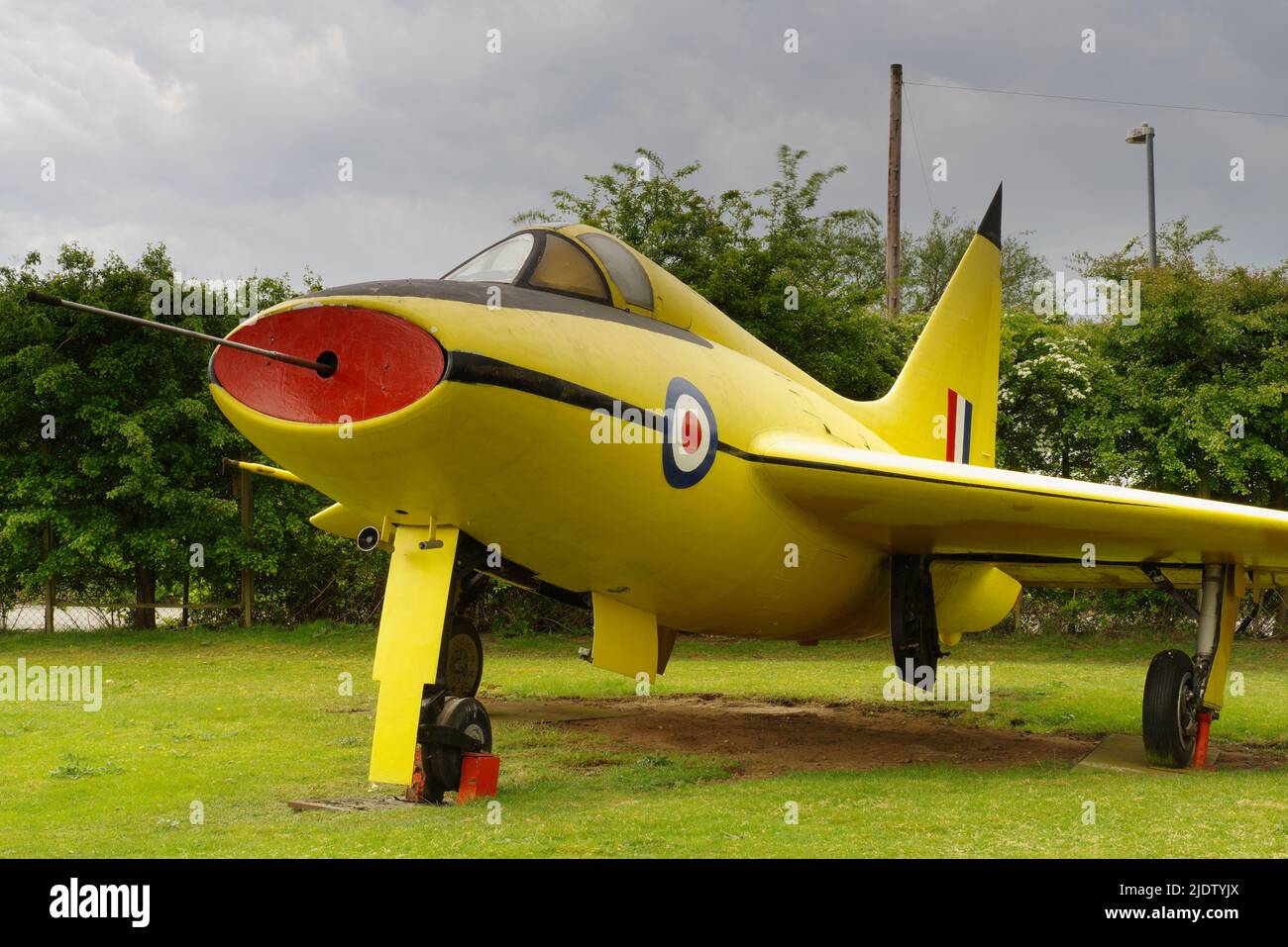 Boulton Paul P111A , VT935, Midland Air Museum, Coventry, Stock Photo