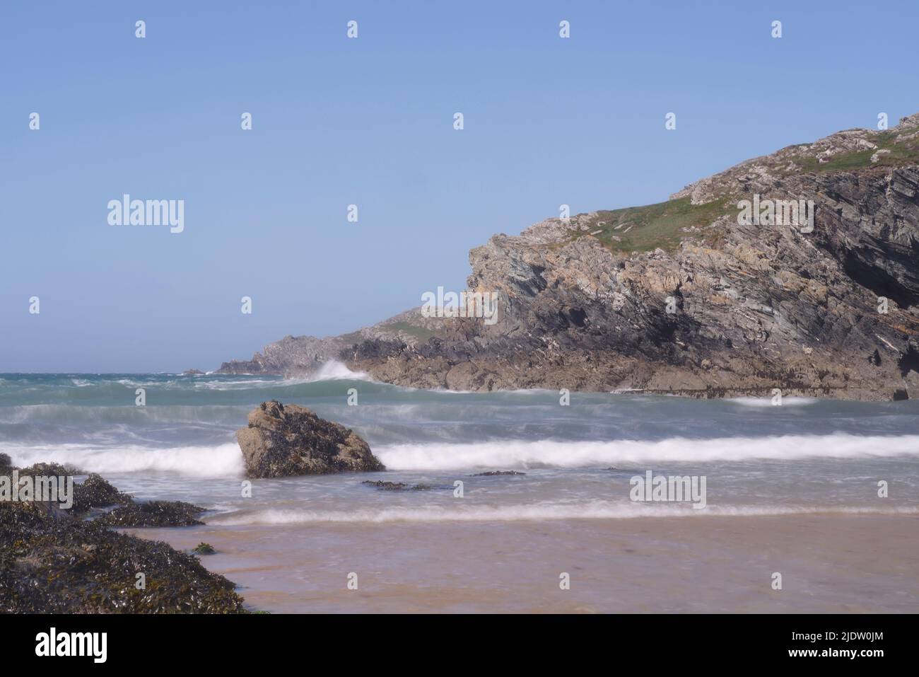 Porth Dafarch, Trearddur Bay, Anglesey, North Wales Stock Photo Alamy