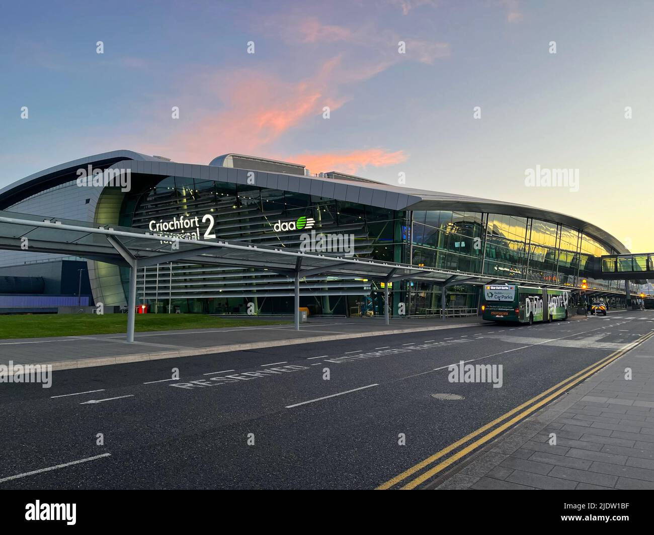 Dublin Airport, Terminal 2, Ireland Stock Photo