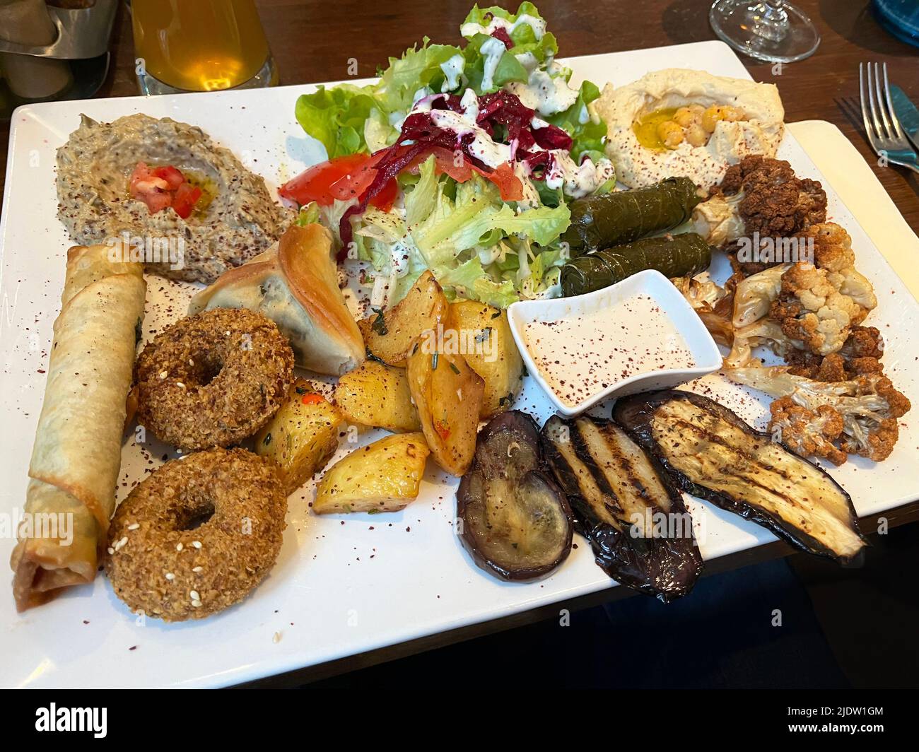 Lebanese Food Stock Photo