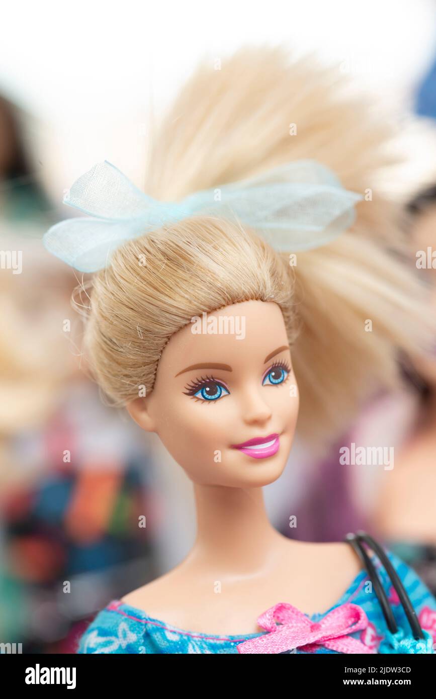 Close up barbie doll face looking hi-res stock photography and images -  Alamy