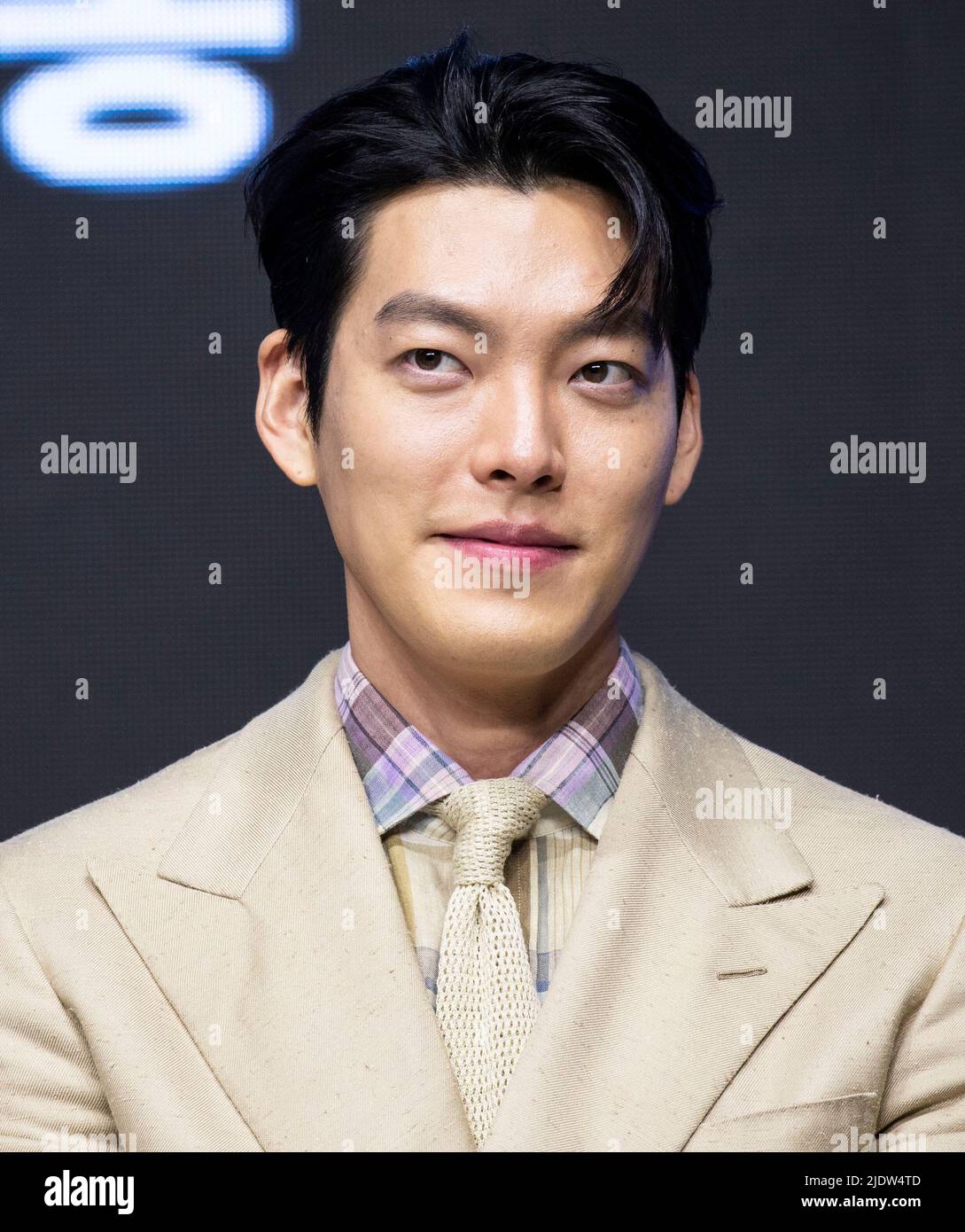 seoul-south-korea-23rd-june-2022-actor-kim-woo-bin-poses-for-photos