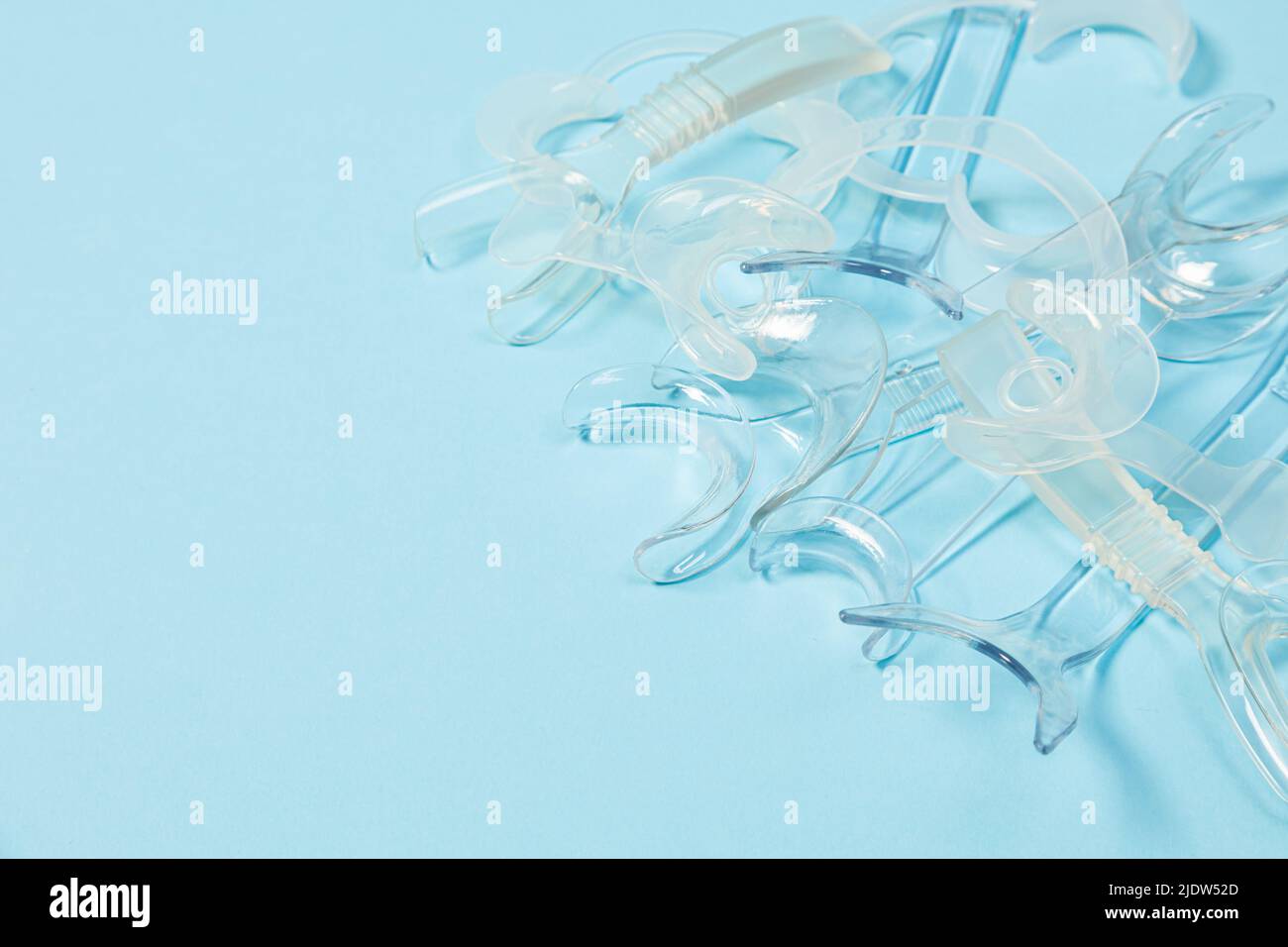 set of several Retractor Dental lip retractor Access to the oral cavity