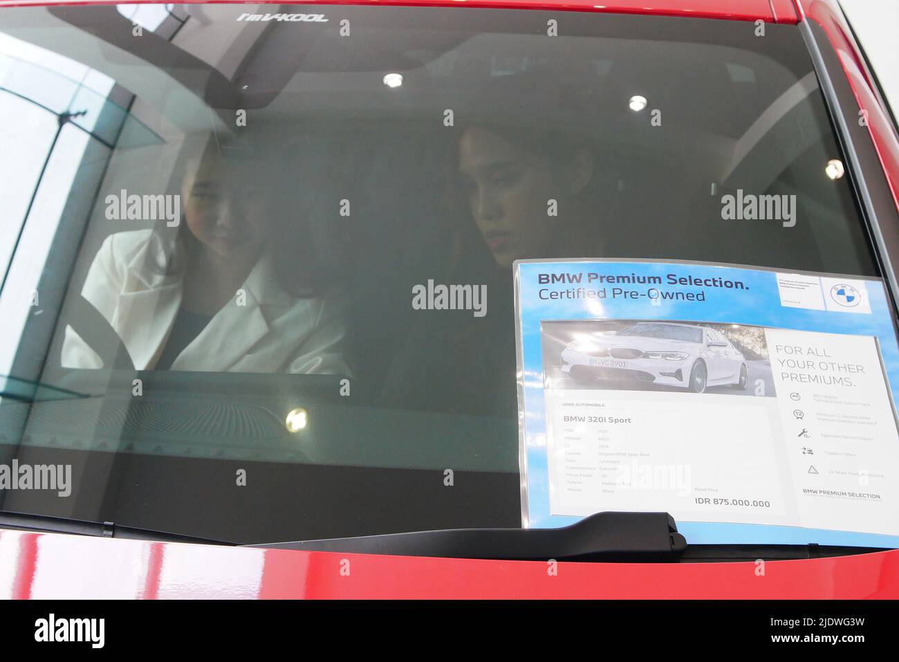 June 23, 2022, Jakarta, Jakarta, Indonesia Premium car customers view