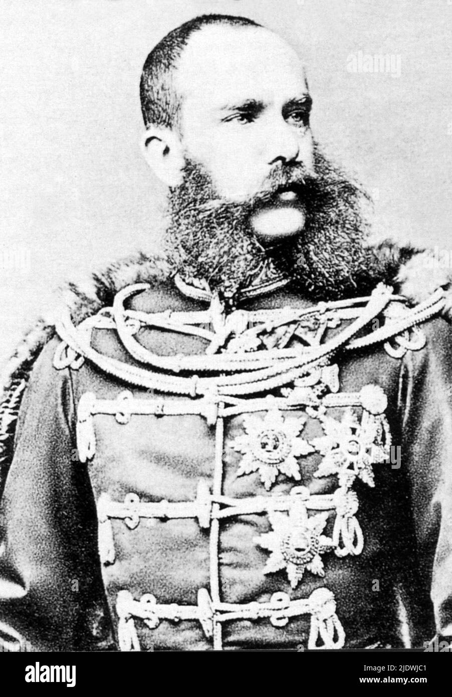 Emperor of austria and king of hungary in uniform hires stock