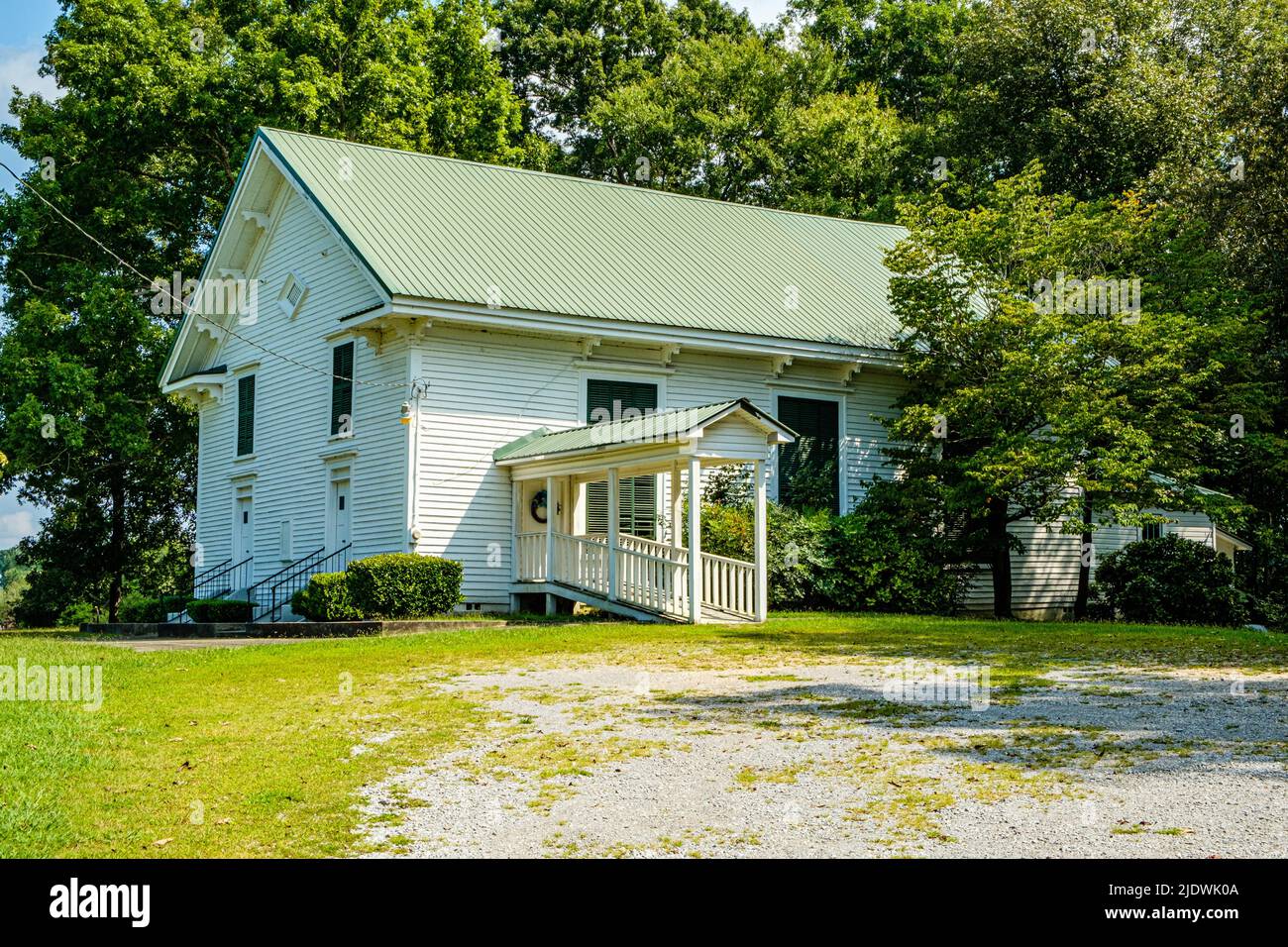 Sardis Baptist Church, GA Route114, Lyerly, Stock Photo Alamy