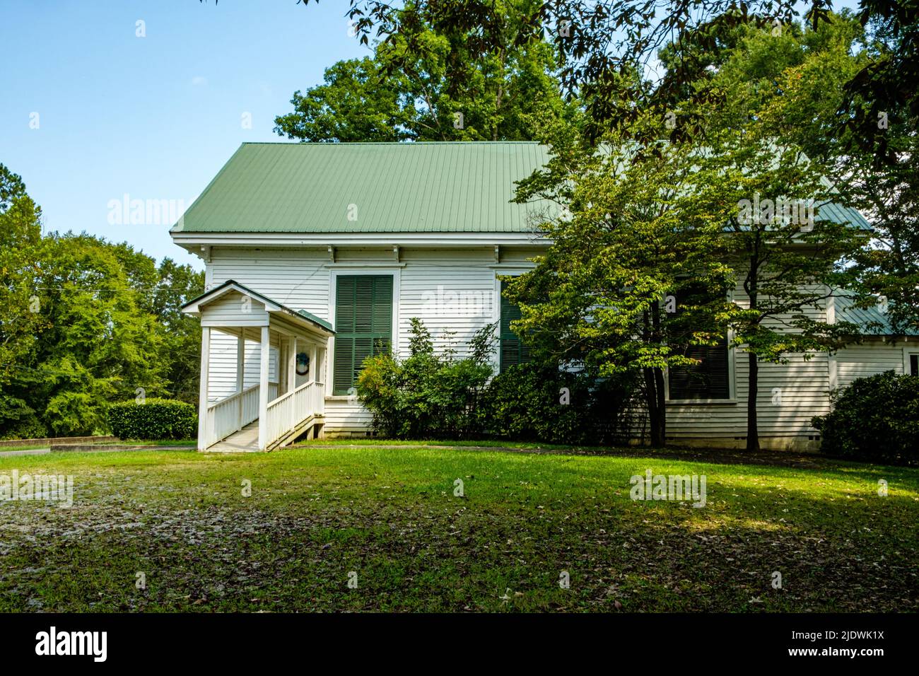 Sardis Baptist Church, GA Route114, Lyerly, Stock Photo Alamy