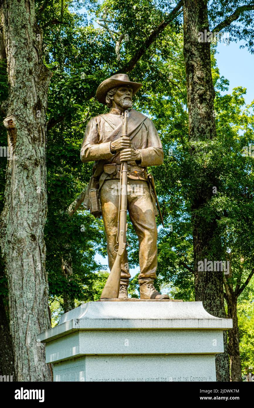 Gordon Lee Mansion, Cove Road, Chickamauga, Stock Photo Alamy