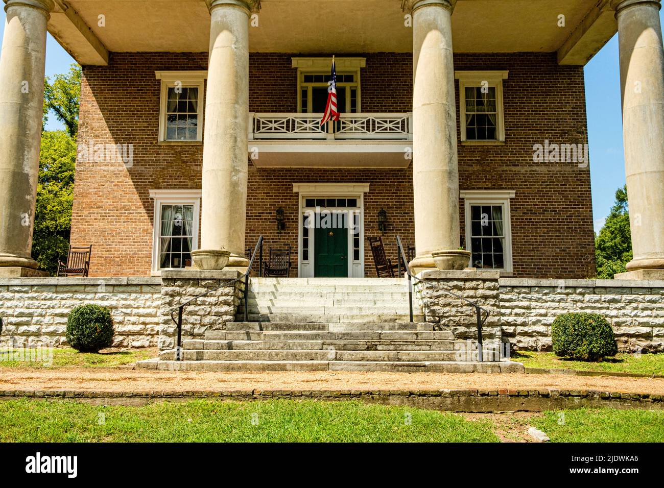 Gordon Lee Mansion, Cove Road, Chickamauga, Stock Photo Alamy