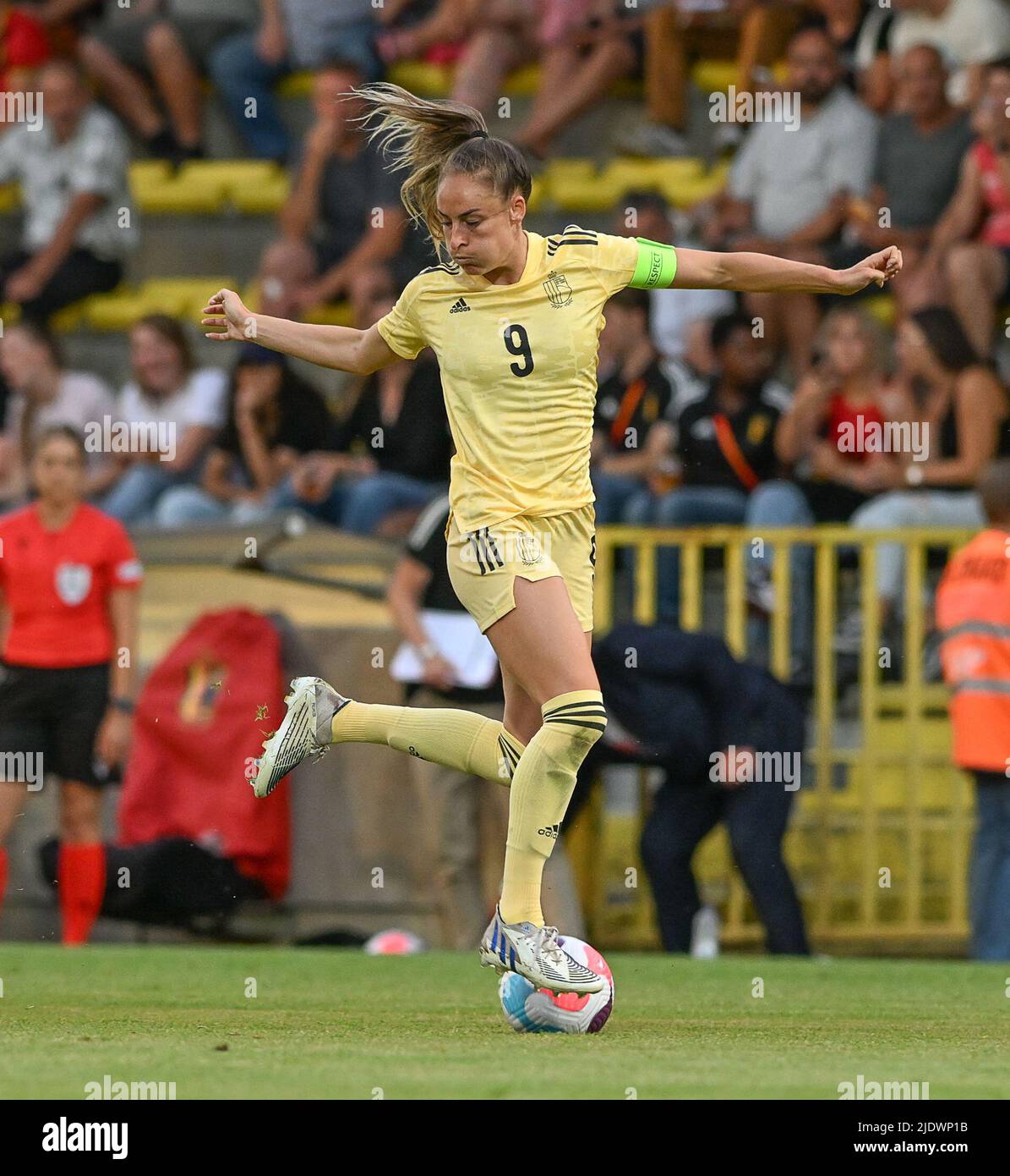 Lier, Belgium, 23 June 2022. Belgium's Tessa Wullaert pictured in