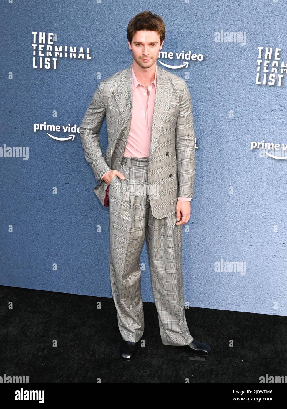 Los Angeles, California, 22 June 2022 Patrick Schwarzenegger. "The