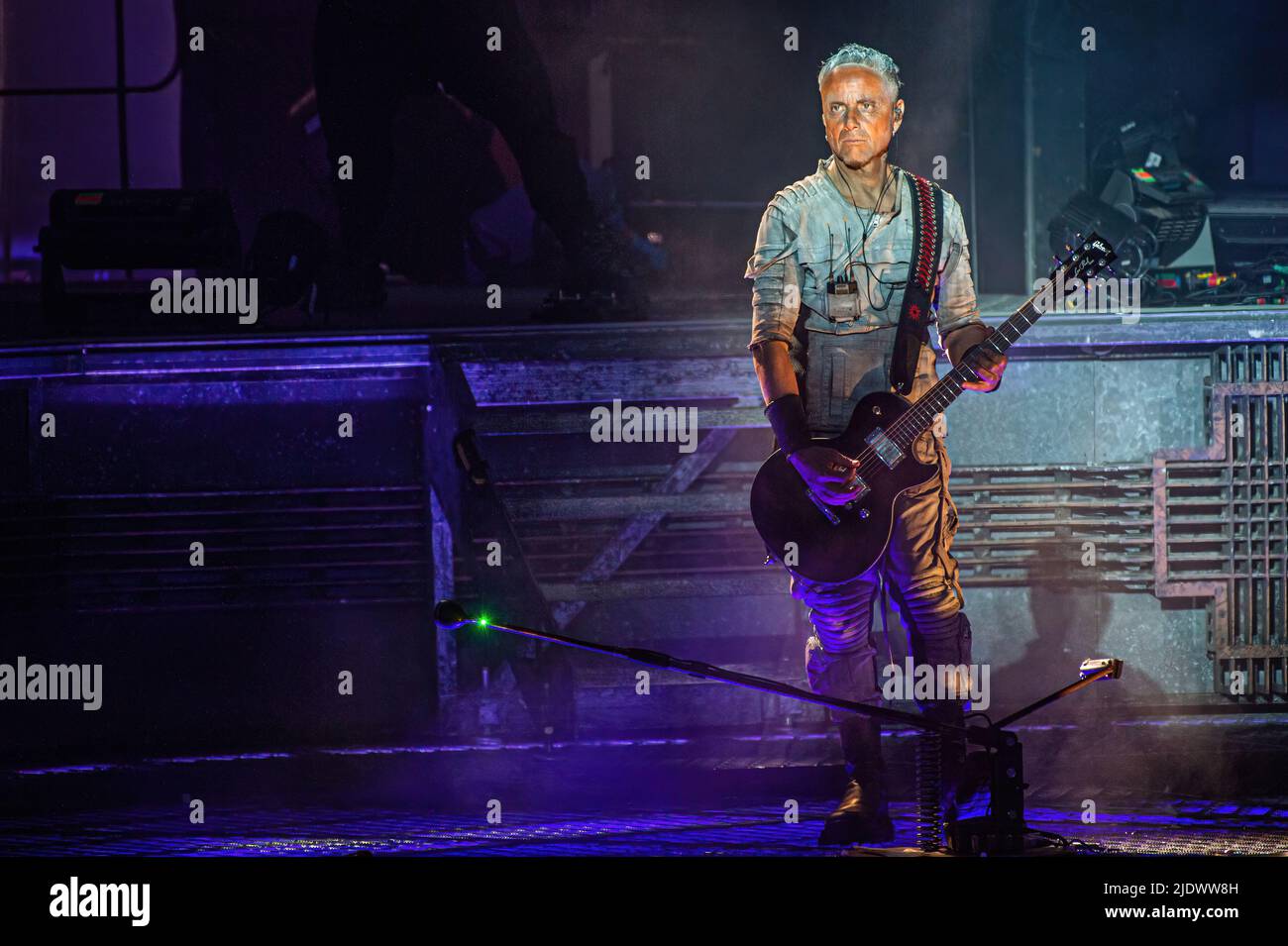 Aarhus, Denmark. 22nd June, 2022. The German industrial metal band