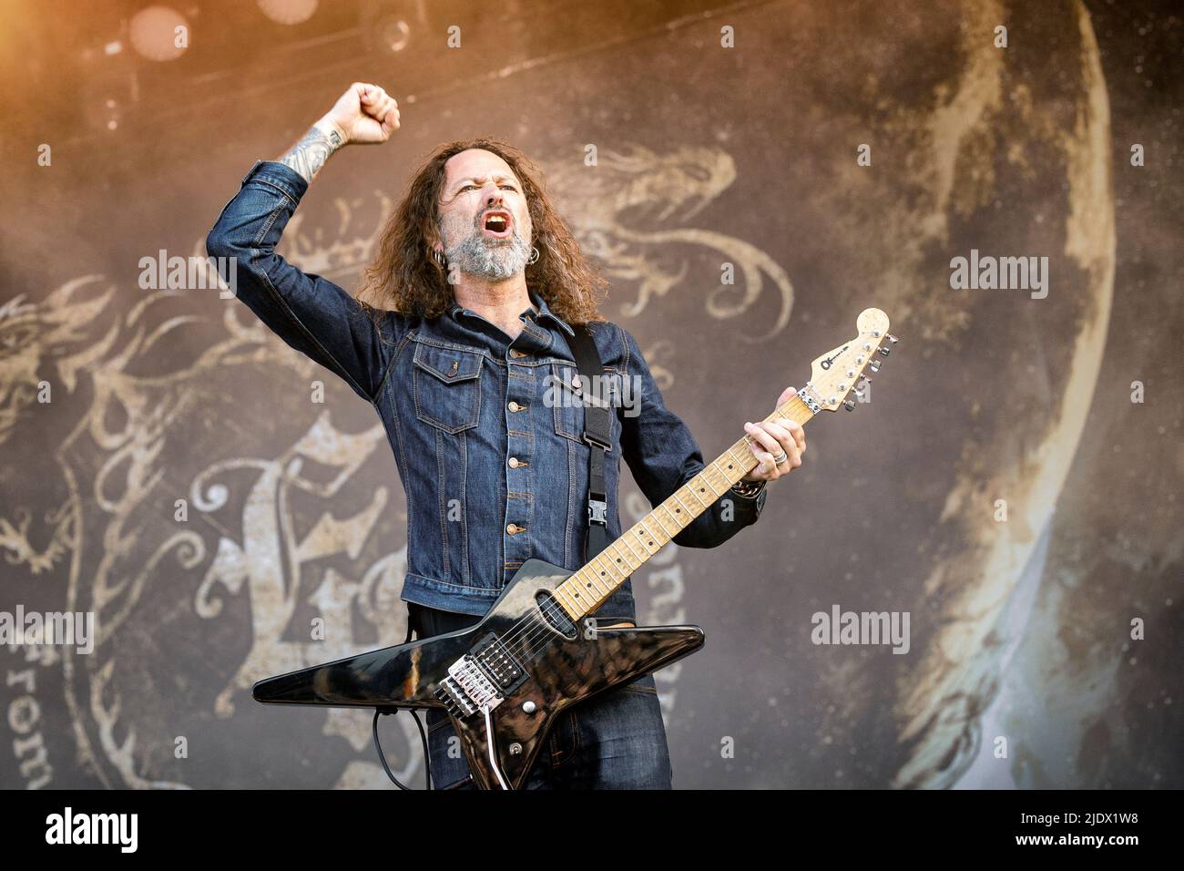 Solvesborg, Sweden. 08th, June 2022. The Swedish progressive metal band