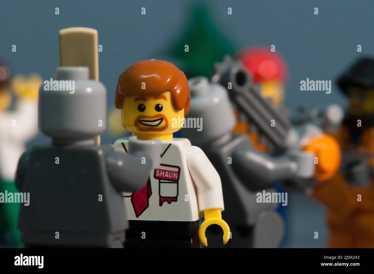 Lego zombie apocalypse Stock Photo - Alamy
