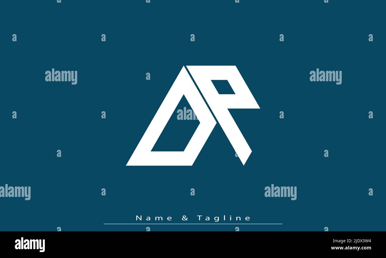 Alphabet letters Initials Monogram logo DP , PD Stock Vector Image ...