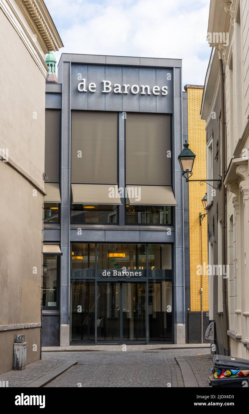Breda, The Netherlands - June 12th 2022, Side entrance of the Barones shopping mall in the center of Breda Stock Photo