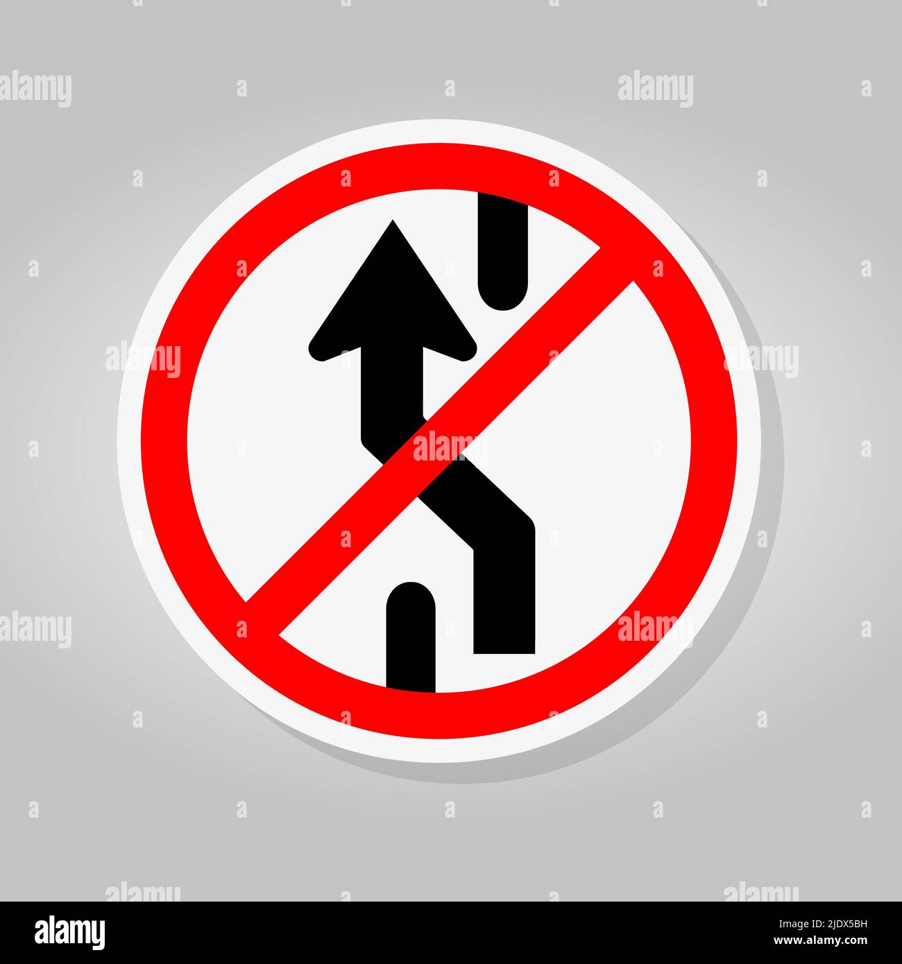 Set of variants a U-Turn forbidden - road sign isolated on white