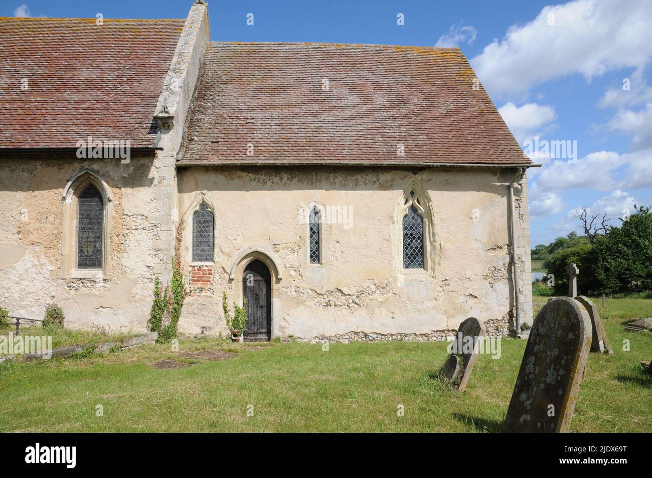 St Andrew's Church, Cavenham, Suffolk Stock Photo