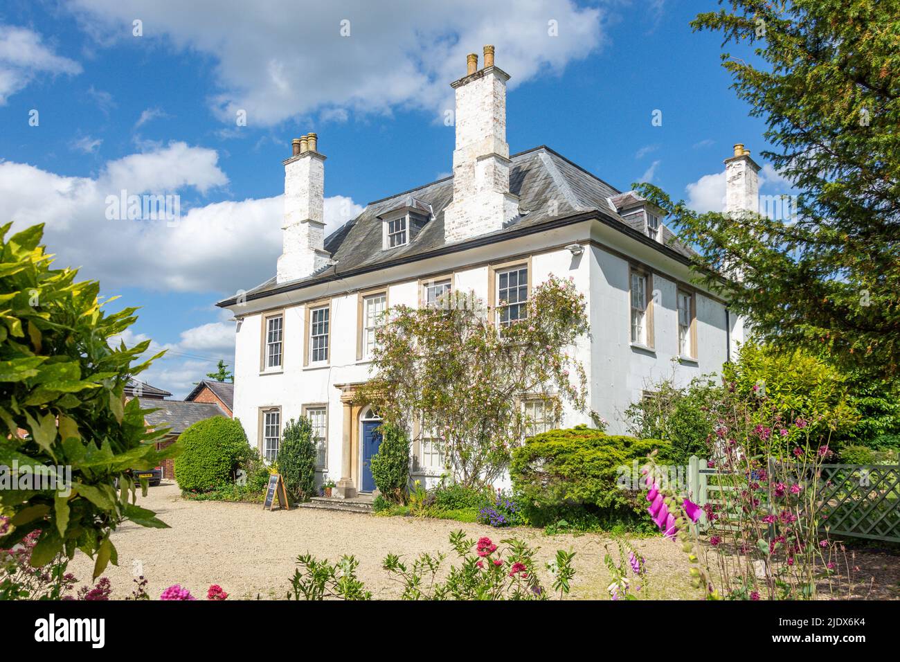 Dr Jenner's House, Museum and Garden, Church Lane, Berkeley, Gloucestershire, England, United Kingdom Stock Photo