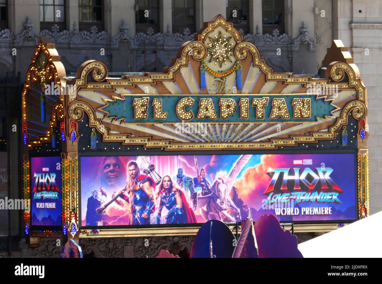 Hollywood, California, USA 23rd June 2022 Marvel Studios World Premiere of Thor: Love And Thunder at El Capitan Theatre and TCL Chinese Theatre on June 23, 2022 in Hollywood, California, USA. Photo by Barry King/Alamy Live News Stock Photo