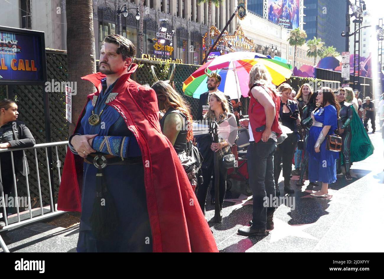 Hollywood, California, USA 23rd June 2022 Marvel Studios World Premiere of Thor: Love And Thunder at El Capitan Theatre and TCL Chinese Theatre on June 23, 2022 in Hollywood, California, USA. Photo by Barry King/Alamy Live News Stock Photo
