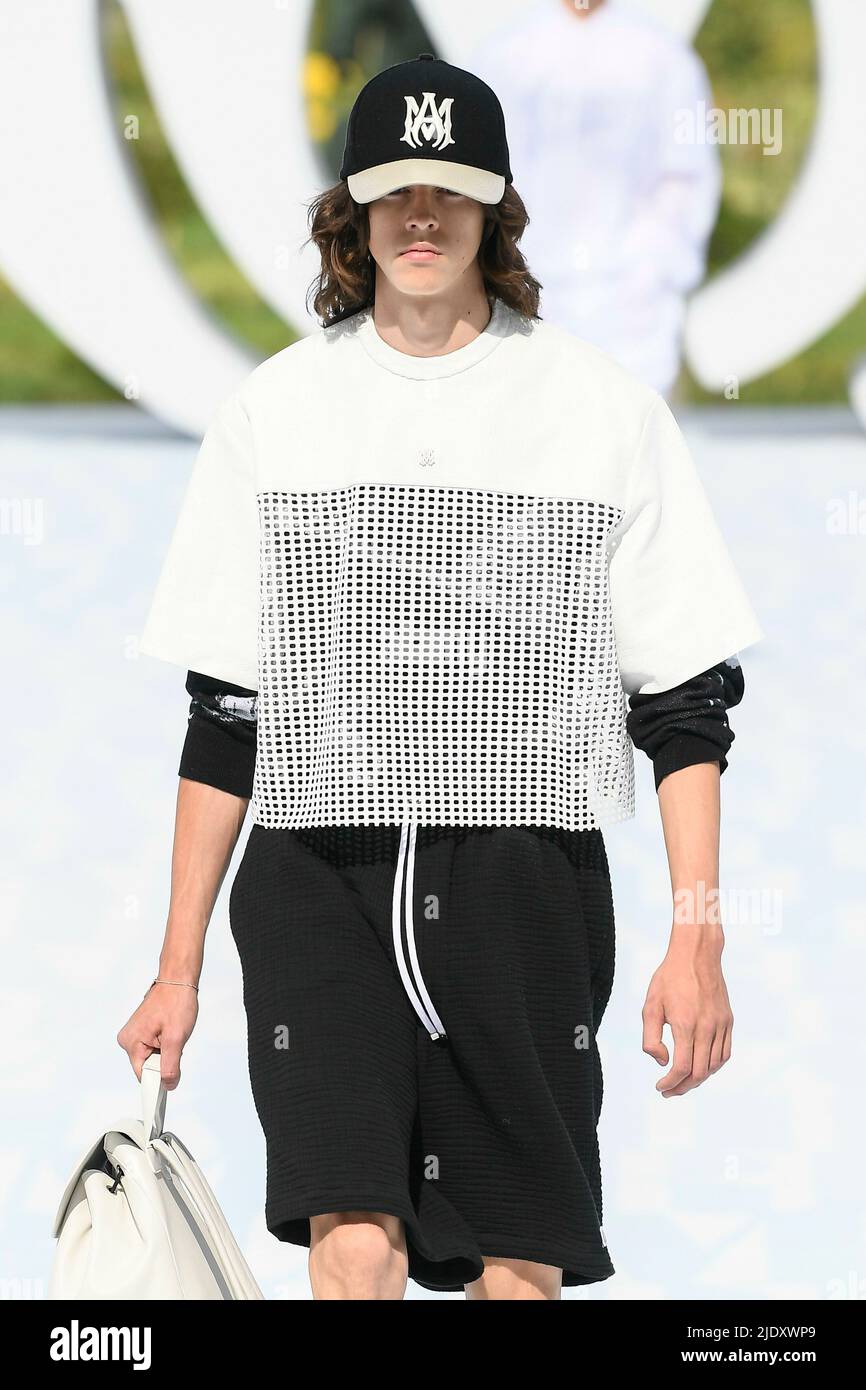 Paris, France. 23/06/2022, AMIRI SS23 runway during Paris Fashion 