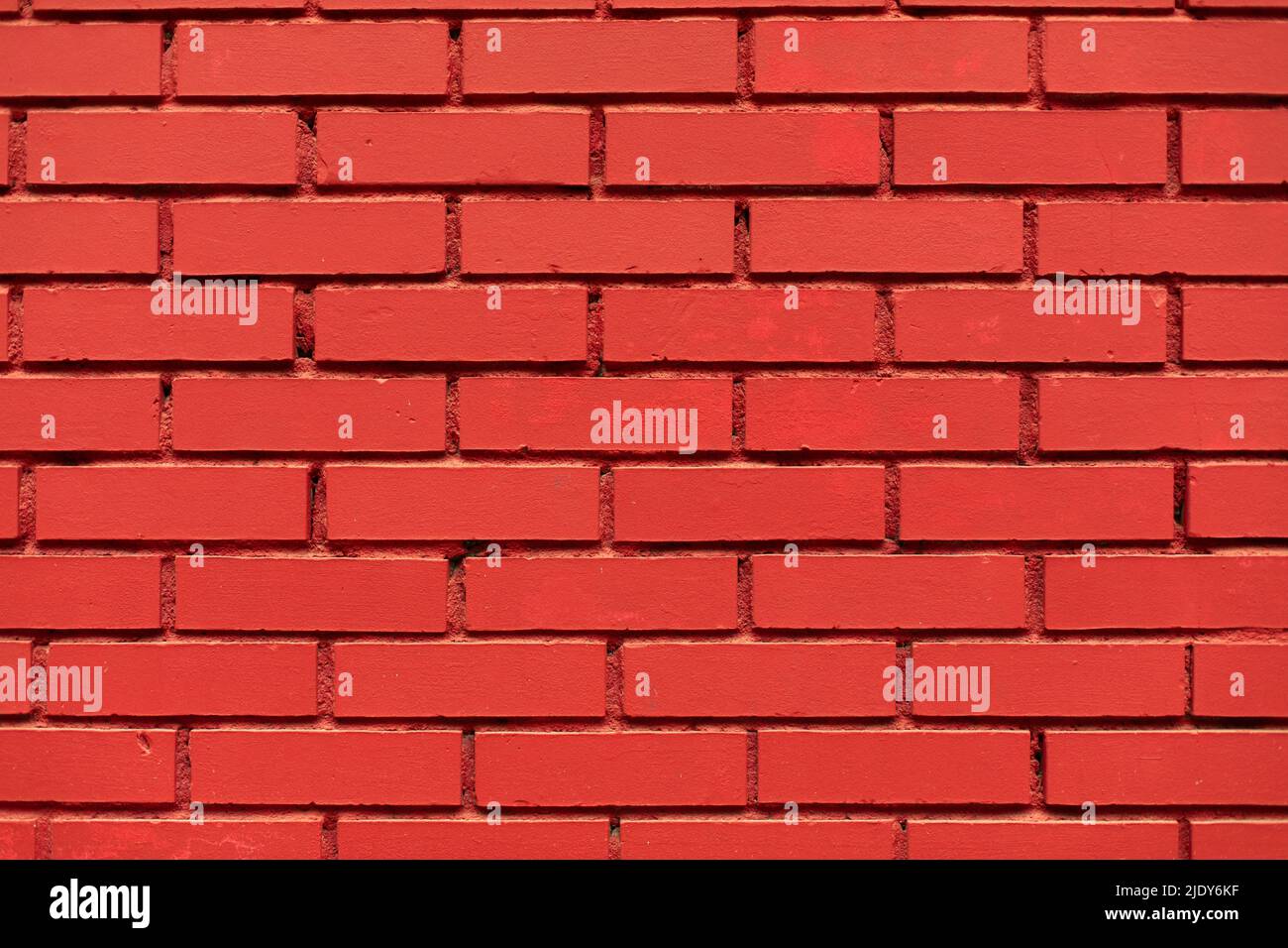 Red brick. Texture is red wall. Stock Photo