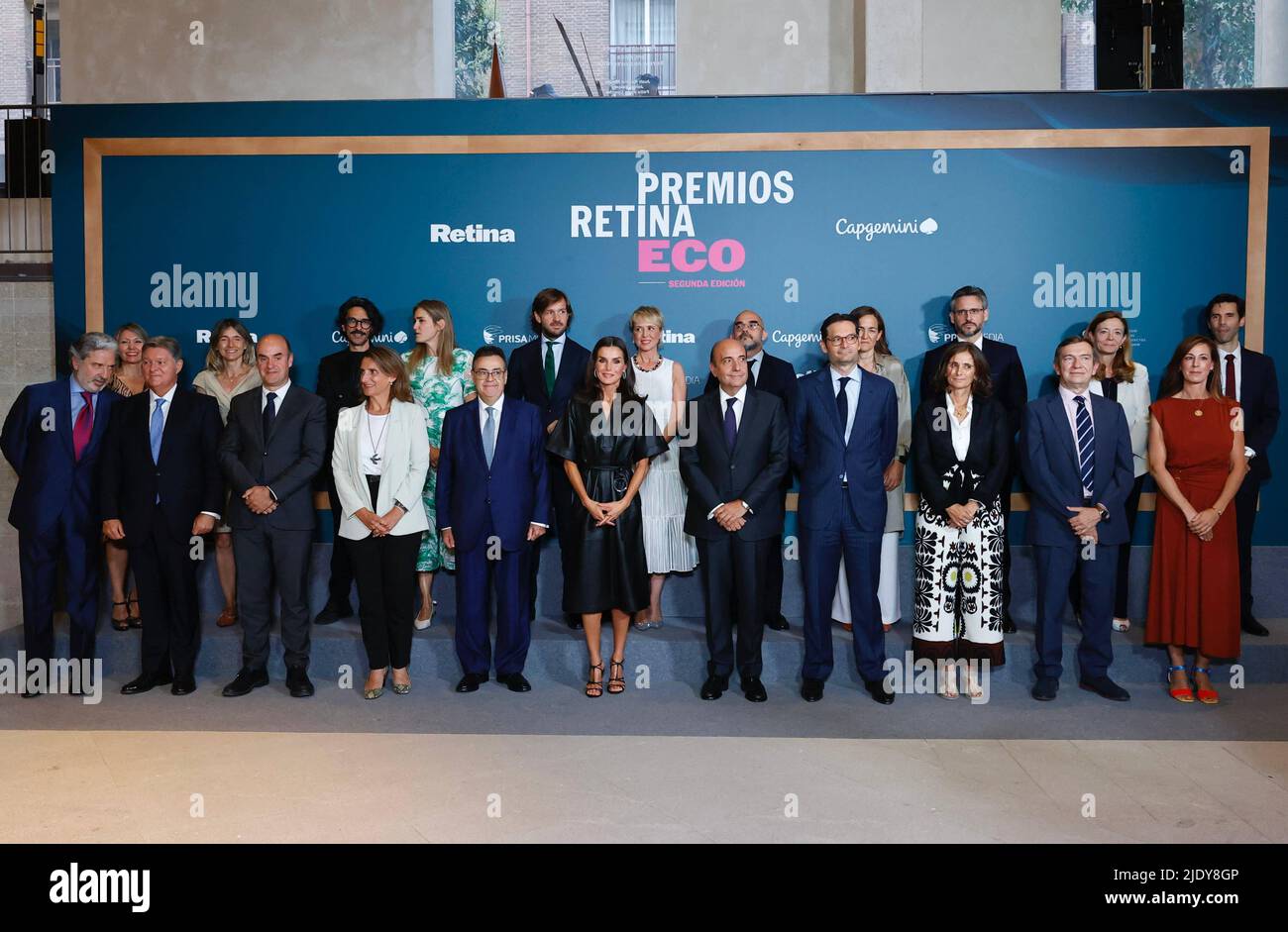 Madrid, Spain. 24th June, 2022. Spanish Queen Letizia during Retina Eco awards in Madrid on Thursday, 23 June 2022. Credit: CORDON PRESS/Alamy Live News Stock Photo