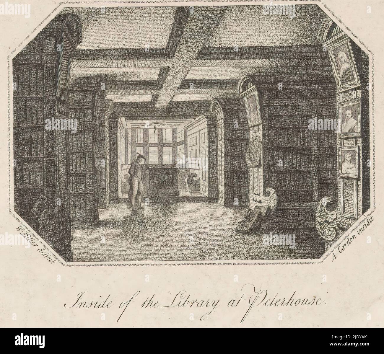 Peterhouse library cambridge hi-res stock photography and images - Alamy