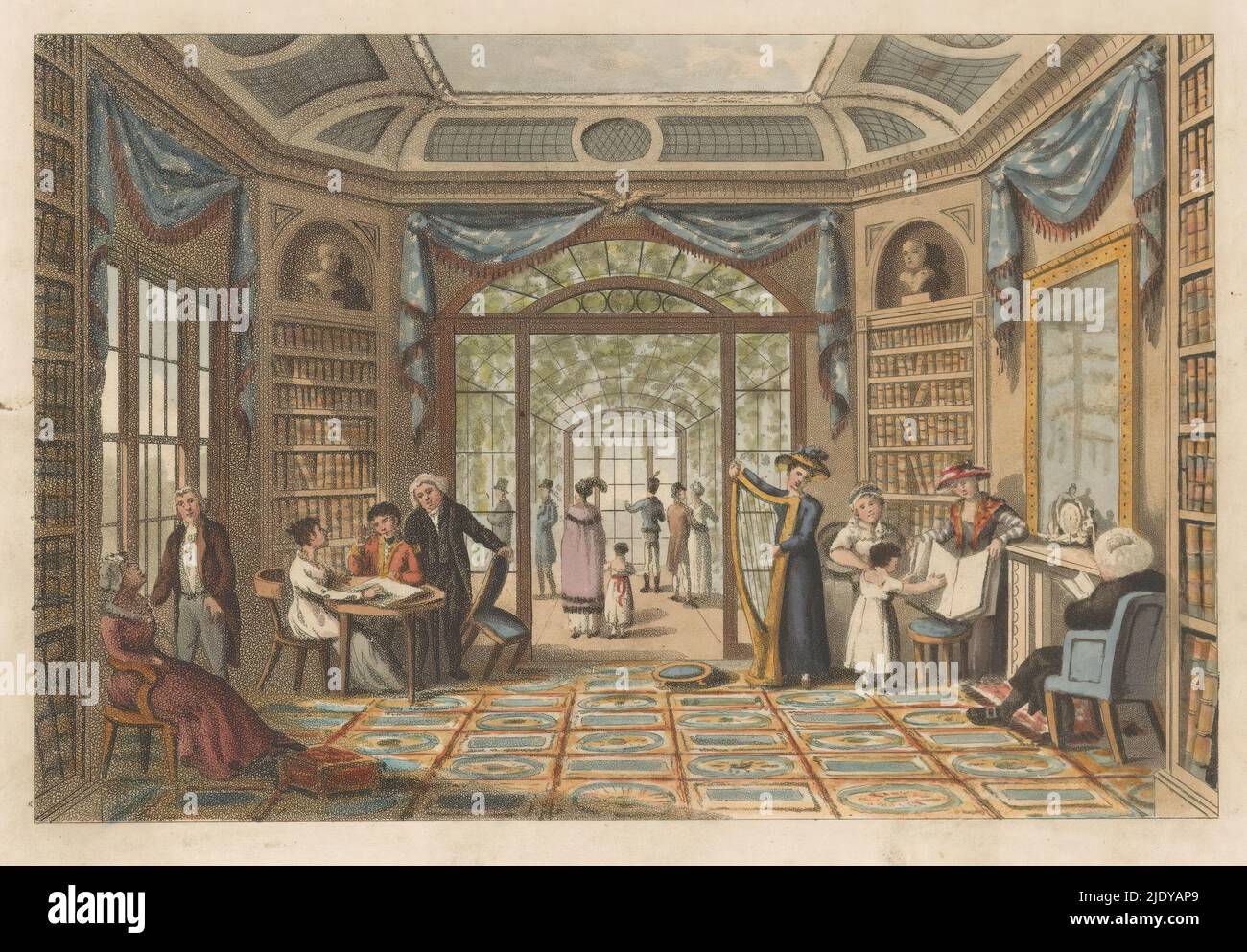 Conservatory library hi-res stock photography and images - Alamy