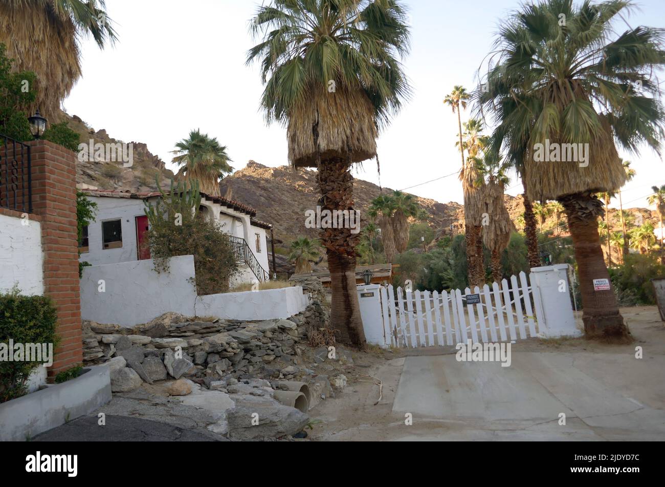Palm Springs, California, USA 11th June 2022 A general view of atmosphere of Actress Suzanne Somers Former Home on June 11, 2022 in Palm Springs, California, USA. Photo by Barry King/Alamy Stock Photo Stock Photo