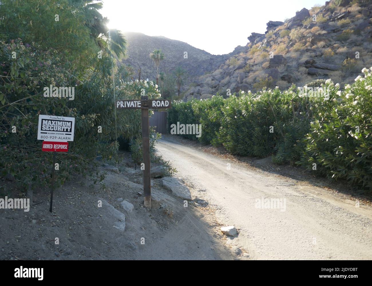 Palm Springs, California, USA 11th June 2022 A general view of atmosphere of Actress Suzanne Somers Former Home on June 11, 2022 in Palm Springs, California, USA. Photo by Barry King/Alamy Stock Photo Stock Photo