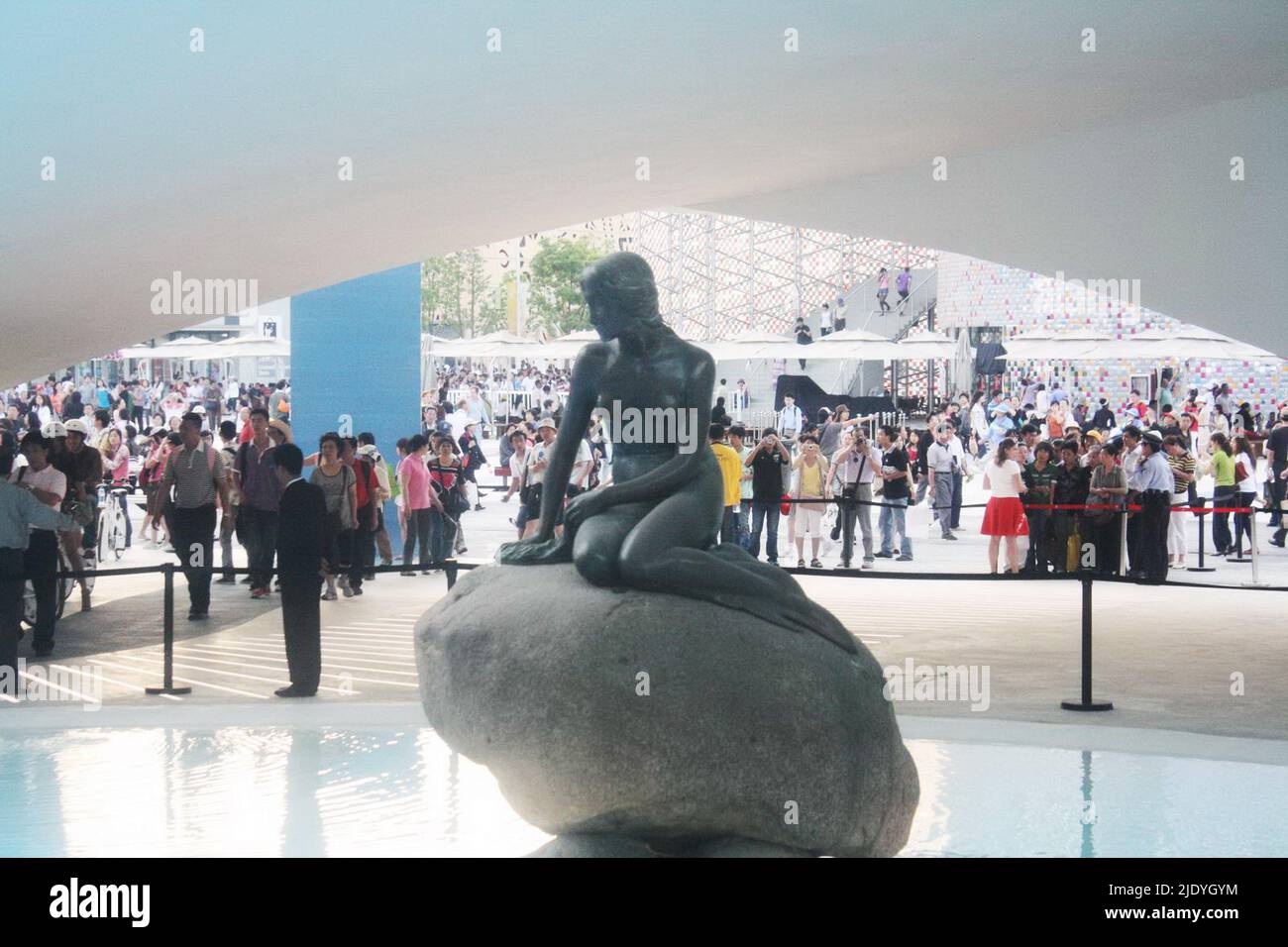 SHANGHAI, CHINA - MAY 27, 2010 - File photo shows the Danish Pavilion ...